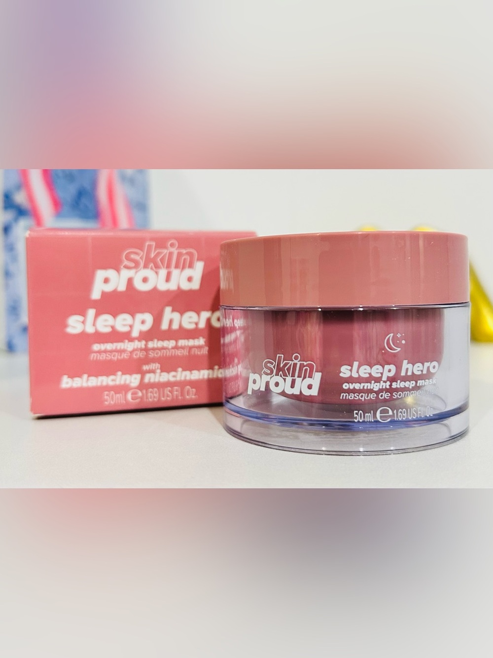 Sleep Hero Overnight Sleep Mask - Pink